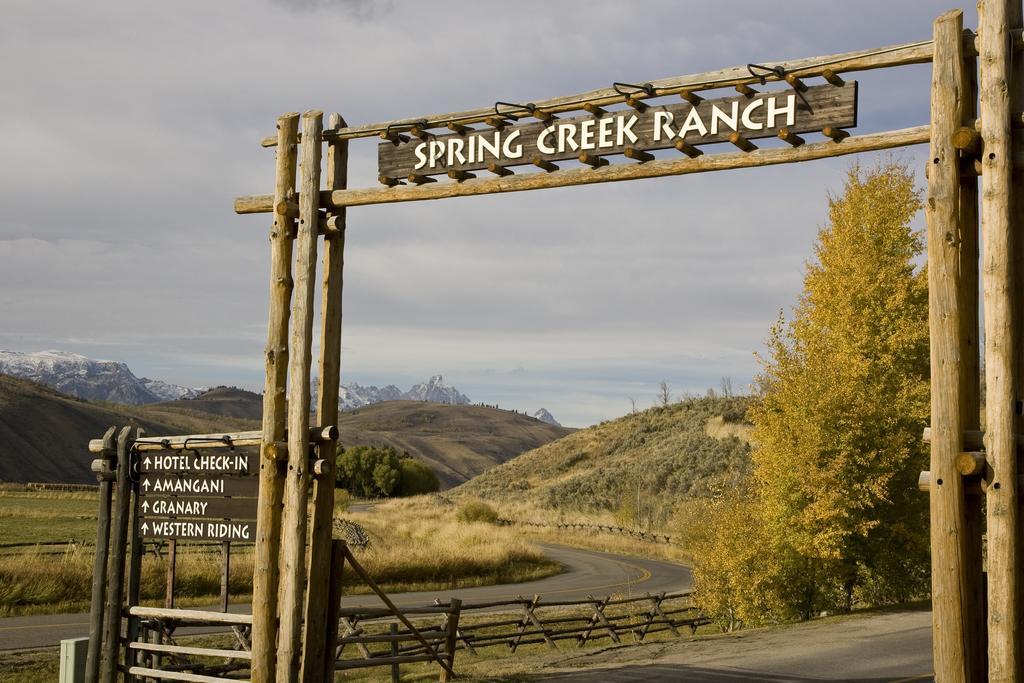 Spring Creek Ranch Hotell Jackson Exteriör bild